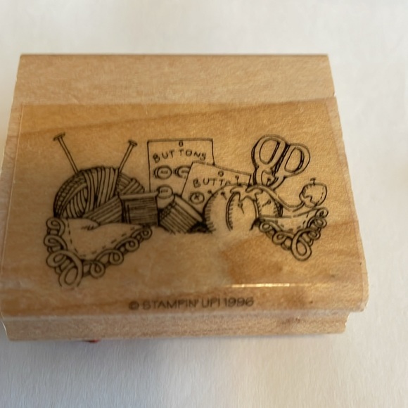 Seeds Rubber Stamps, Sewing Stamps, With the Smallest of Seed of Faith stamp - Picture 3 of 5